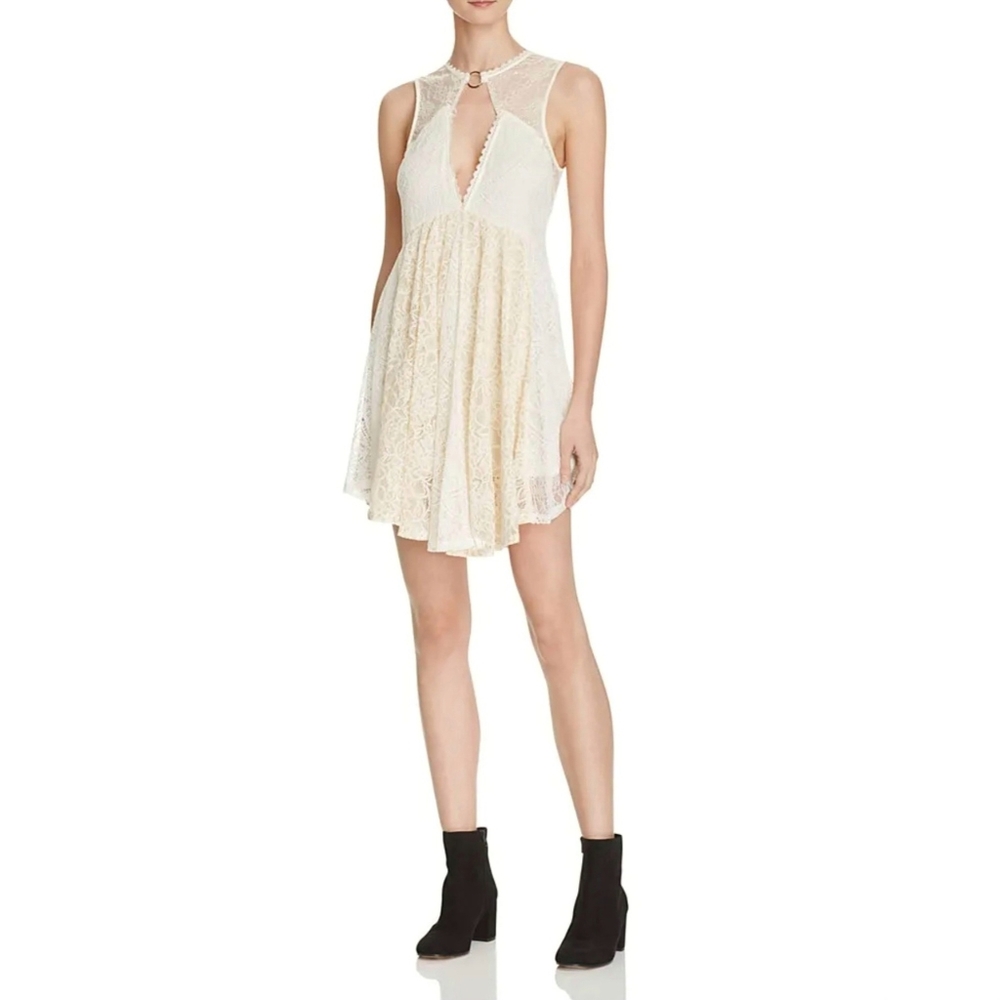 Don’t You Dare Lace Free People Dress